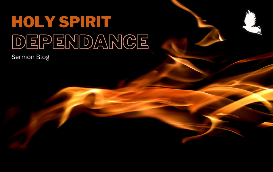 holy spirit dependence poster